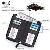 S-ZONE Small Crossbody Bags for Women Cell Phone Purse RFID Blocking Wallet Purses with Credit Card Slots