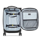 DELSEY Paris Wagram Softside Expandable Luggage with Spinner Wheels, Black, Carry On 20 Inch