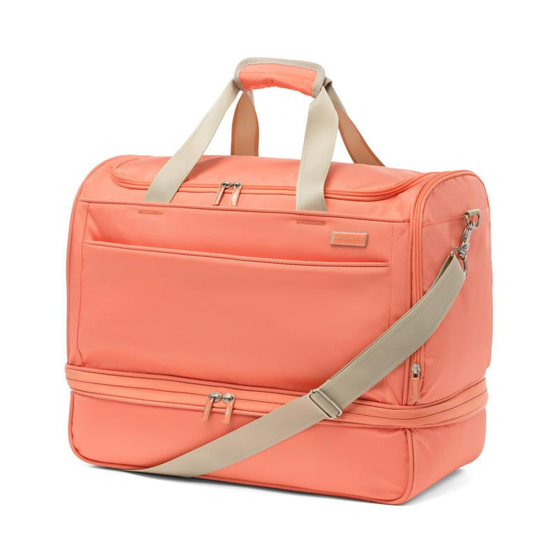 Atlantic Luggage Drop-Bottom Weekender