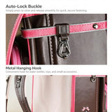 Star-Wind Randoseru backpack automatic school bag boys girls PU leather light weight Rain Cover, Red