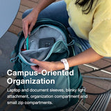 Osprey Axis Laptop Backpack - Everyday Bag with Laptop Sleeve & Bottle Pockets for College, Commute, & Travel, Earl Grey