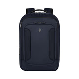 Victorinox Werks Traveler 7.0, Compact Backpack with 14" Laptop and 11" Tablet Compartment, Navy Blue