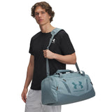 Under Armour Unisex Undeniable 5.0 Duffel, Small, Serpentine/Jasper Blue/Jasper Blue