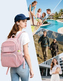 Lyingflat Heavy Duty Mesh Backpack, Transparent Beach Bag, Pool & Travel