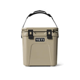 YETI Roadie 24 2.0 Hard Cooler with DoubleDuty Shoulder Strap and Drain Plug, Tan