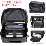 WITZMAN Carry on Travel Backpack for Men Airline Approved Fits 16" Laptop