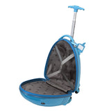 Rockland Jr. Kids' My First Hardside Spinner Luggage,Telescoping Handles, Shark, Carry-On 19-Inch