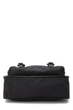 Gucci, Pre-loved Black GG Nylon Buckle Flap Messenger Small, Black