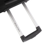 Nautica Seascape Collection 4pc Softside Luggage Set, Black/Blue