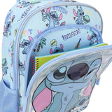 Lilo & Stitch Winking Stitch 16" Rolling Backpack for School and Travel