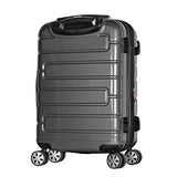 Olympia U.S.A. Nema 25-inch Luggage Expandable Lightweight Hardside Double 4 Wheel Spinner Suitcase with TSA Lock and Hidden Laptop Compartment