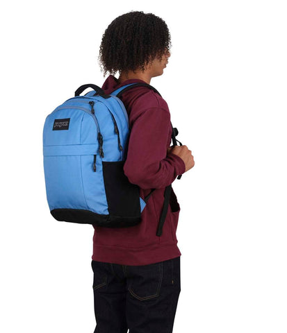JanSport Landings Pack – Large Backpack with Soft Back Panel, Dual Water Bottle Pockets, 15-Inch Padded Laptop Compartment, Elemental Blue
