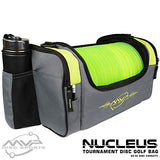 MVP Disc Sports Nucleus Tournament Disc Golf Bag (Lime)