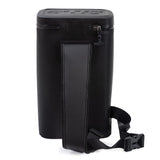 RTIC Soft Pack Sling Cooler 15 Can Insulated Bag Portable Ice Chest Cooler Backpack for Ice, Lunch, Beach, Drink, Beverage, Travel, Camping, Picnic, Car, Hiking, Leak Proof Zipper, Black