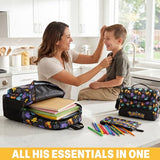 Get Trend Pokemon Boys Backpack, Lunch Bag & Pencil Case, 3 Piece Set