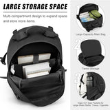 Jueachy Tactical Backpack for Men Women: 30L Military Tactical Assault Bag for Gym Travel Hiking EDC Durable Water-Resistant Molle Pack with USA Patch Laptop Sleeve