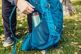 Gregory Amber 44L Women's Dayhiking/Backpacking Pack, with Breathable Backpanel and Comfort 3d Waistbelt, Plus Size, Coral Blue