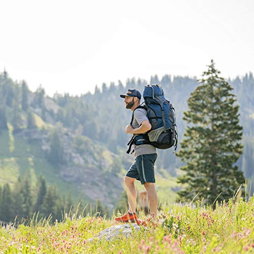 Teton Outfitter 4600 Ultralight Internal Frame High-Performance Backpack for Hiking, Camping, Travel, and Outdoor Activities; 75L, Blue