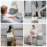 Maelstrom 15.6-17.3" Laptop Backpack with Lunch Box, Work Bag for Women Men