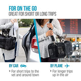 Sherpa Original Deluxe Travel Pet Carrier, Airline Approved & Guaranteed On Board - Black, Medium