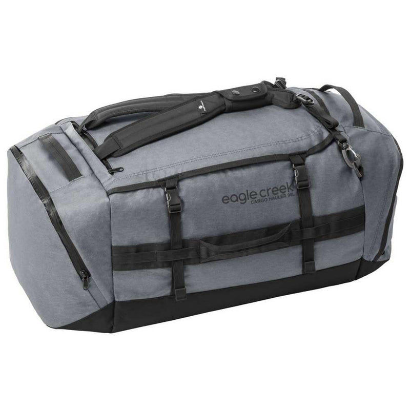 Eagle Creek Cargo Hauler Duffel Bag - Carry-On Duffel Bag for Travel - Easy Access Compartments - Lockable Zipper Opening - Water Resistant - Charcoal - 90L
