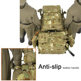 MT FILBE 100L+ Modular Tactical Backpack System Military Rucksack with External ABS Frame, Detachable Assault Pack & Hydration Carrier, Multi-Mission MOLLE Gear for Trekking, Hunting