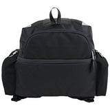 Eastsport Extra Large Backpack Expandable Oversized For Travel Hiking Work Camping Sports Outdoors With Drawstring Bag 18x13.5x9.5 Mochila De Viaje Black