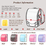 Randoseru Ransel Japanese upscale school bags for boys girls large capacity Senior PU leather light weight backpack