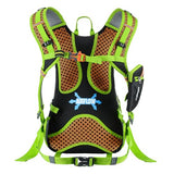 Outdoor Cycling Backpack, Bicycle Backpack, Water Bag Backpack, Mountain Hiking Backpack (Green, Single Backpack)