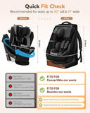 YOREPEK Car Seat Travel Bag for 360 Rotating Convertible Seats