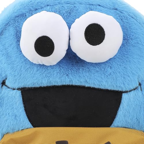 Sesame Street Cookie Monster 17" Blue Backpack