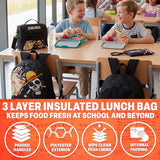 Get Trend One Piece Boys Backpack, Lunch Bag & Pencil Case, 3 Piece Set