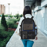 Slumou Mesh Backpack Heavy Duty Large College Bookbag for Adult