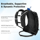 N NEVO RHINO Hydration Backpack, Lightweight Hiking Water Backpack, Hydro Bike Pack with 70 oz 2L Water Bladder, Hydration Daypack for Cycling Rave Mountain