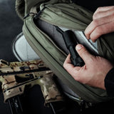 Eberlestock Fade Sling Pack - EDC Crossbody Sling Backpack - Ambidextrous Access to All Compartments - Quick Access - 573 C.I. - Olive