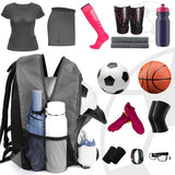 YOREPEK Soccer Backpack, Soccer Bag with Ball Holder and Shoe Compartment