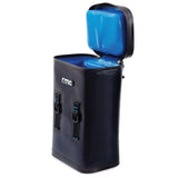 RTIC 15 Can Cooler Bag, Blue & Grey, Nylon, Waterproof, Leak-Proof Zipper
