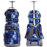 Tilami Lunch Bags Insulated Adjustable Strap Zipper, Two Compartments Cooler Bags, Bento Bags for Kids Toddlers (Blue)