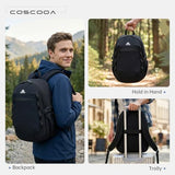 COSCOOA 40x30x15cm Personal Item Travel Backpack,16"x12"x6" Small Carry-On Bag 20L, Flight-Approved Underseat Luggage, Mochila de Viaje,Cabin-Size Lightweight Backpack for Men & Women