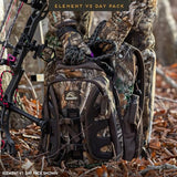 Insights Hunting by frogg toggs- The V2 Element, Heavy Duty 1,831 Cubic Inch Hiking Fishing Camping Hunting Backpack, Solid Elements Forest Green