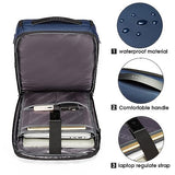 BANGE Business Smart Backpack Waterproof fit 15.6 Inch Laptop Backpack with USB Charging Port,Travel Durable Backpack