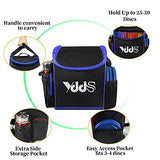 GOOSO Disc Golf Set with Bag - 12 PCS Flying Disc Golf Discs for Beginner with Putter, Midrange, Driver | Portable Disc Golf Backpack Holds 28+ Discs Free Stand Bag Design for Convenient Use