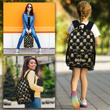 Harry Potter Backpack for Girls Teens with Adjustable Straps Boys Daypack Backpacks School Bag for Sports Travel School Supplies Gifts for Kids