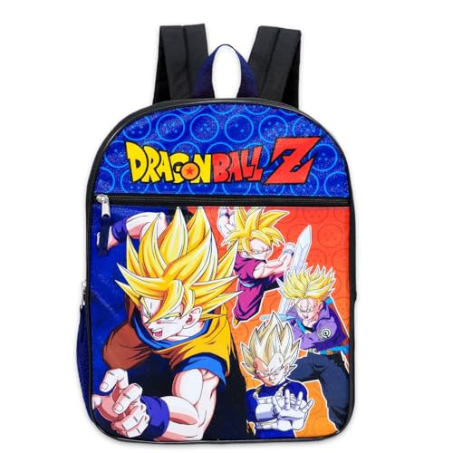 Dragon Ball Z Backpack and Lunch Box Set for Boys School Bundle + More