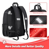 Ciihars Youth Baseball Bag - Baseball Backpack Bat & Glove Holder, T-Ball & Softball Equipment & Gear,Large Main Compartment for Helmet & accessories, Fence Hook，Insulation Pocket (red)