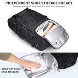 WITZMAN Travel Backpack for Men Large 3-in-1 Carry-on Bag