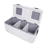 Igloo MaxCold 165 Quart Marine Cooler, White, X-Large