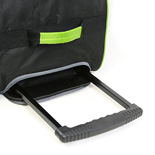 Fila 32" Lightweight Rolling Duffel, Neon Lime