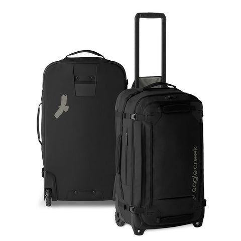 eagle creek Gear Warrior XE 2-Wheel Luggage to Keep Travel Items Organized - Smooth Rolling Wheels - Telescoping Handle - Padded Laptop Pocket - Black - 27”
