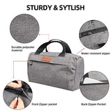 FIREDOG Smell Proof Bag, Dog Tested Smell Proof Case Big Smell Proof Pouch for Travel Storage 9x4x5 Inch (Grey)